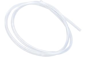LAVMHAB Silikonschlauch 4mm x 6mm 2 Meter Länge, Lebensmitteltaugliche Schläuche Flexibler Schlauch Klar Wasser Luft Rohre für die Pumpe übertragen