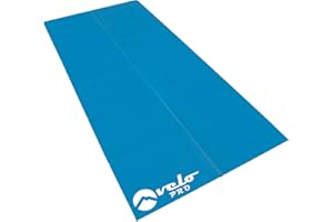 Velo Pro Shock Resistance Exercise Mat - Multi-Purpose Non-Slip Gym Mat - Home Gym Floor Protector for Fitness Equipment - Turbo Trainer Mat, Treadmill Mat, Yoga, Pilates and Cross Trainer Mat