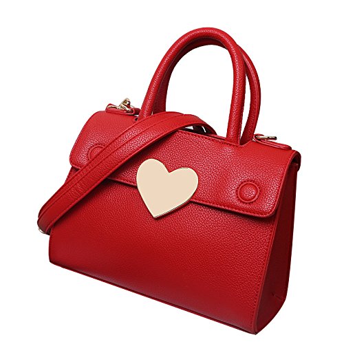 Preisvergleich Produktbild 2018 Neue Rote Frühling Und Sommer Umhängetasche Messenger Bag Reiseeinkaufstasche,Red-OneSize