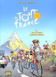 jaquette livre Le Tour de France en bandes dessinées