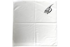 MEZZO-FORTE Chiffon d'entretien pour violon, alto, violoncelle, tous les instruments de musique, non traité, blanc