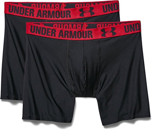 Armour Herren Sportswear Unterhose 2er Packung (1 Paar) Heatgear 6 Zoll Boxerjock - 4