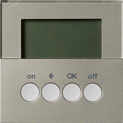 Preisvergleich Produktbild Hager Funk-Schaltuhr quicklink WYC429Q Champagner Bussystem-Zeitschaltuhr 3250617031127