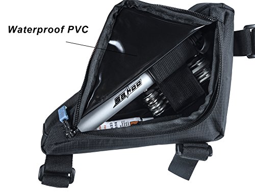 DCCN Fahrradtasche, Rahmentasche / Triangle Bag / Satteltasche / Fahrrad Handy Tasche 5,5 Zoll - 6