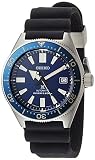 Seiko Herren-Armbanduhr Armband Kautschuk Gehäuse Edelstahl Automatik SBDC053