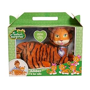 JP Puppy Surprise "Safari Surprise Tiger Wave 1" Plush Toy 