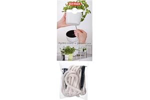 Rosti Mepal 108620040400 Corde Hydro Pour fleurs blanc 5 parties, blanc, 20 x 20 x 30 cm