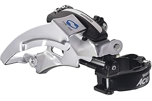 Shimano Altus FD-M310 Umwerfer 3x7/8-fach Schelle Dual-Pull Silber Ausführung 66-69° Kettenstrebenwinkel 2016 VTT