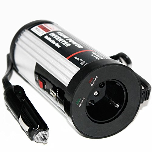 Spannungswandler Wechselrichter Stromwandler Inverter KFZ Auto 150/300W 12V-230V USB 5V – Modellwahl - 3