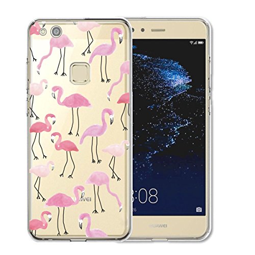 Huawei P10 Lite Funda   TUTUWEN Transparente Silicona TPU de Flexibilidad Carcasa Case Bumper Ultra Delgado Espalda Case Cover para Huawei P10 Lite