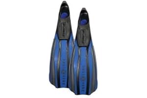 AQUA LUNG Aqualung Stratos 3 - Palme Plongée Adulte Unisexe, Palmes chaussantes sans Bottillons pour Une Performance hydrodynamique maximale, Semelles adhérentes, Excellente adhérence, idéales pour la plongée