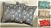 Uwant Fashion Sparkly Metallic Modern Cushion Cover Teal Black Red Latte 43 x 43 Faux Silk