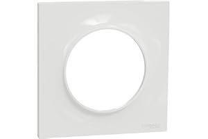 Schneider Electric - Odace Styl - plaque - blanc - 1 poste - S520702