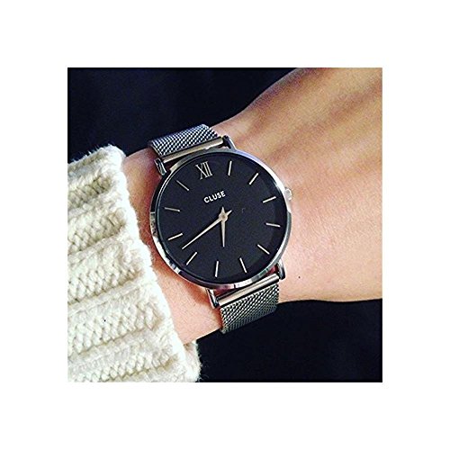 Cluse-Damen-Armbanduhr-Analog-Quarz-Edelstahl-CL30015