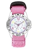 s.Oliver Mädchen Analog Quarz Uhr mit Nylon Armband SO-3505-LQ