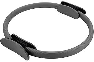 ‎ANKROYU ANKROYU Pilates Ring, Pilates Kreis Oberschenkeltrainer für Frau und Männer, Beckenboden Trainingsgerät für Zuhause, Pilates Widerstandsring Ausrüstung Beinpresse Hüfttrainer