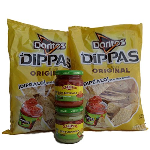 Dippas Doritos con salsa guacamole messicana