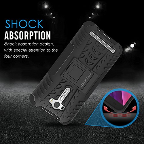 ASUS Zenfone 2 Laser Funda - MoKo Heavy Duty Rugged Dual Layer Armor with Kickstand Protective Funda para ASUS Zenfone 2 Laser ZE550KL ZE551KL 5 5 Inch Smartphone 2015 Release Negro reviews ASUS Zenfone 2 Laser Funda - MoKo Heavy Duty Rugged Dual Layer Armor with Kickstand Protective Funda para ASUS Zenfone 2 Laser ZE550KL ZE551KL 5 5 Inch Smartphone 2015 Release Negro