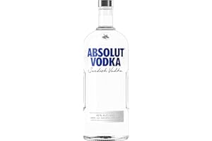 ‎ABSOLUT VODKA Absolut Vodka Original – Absolute Reinheit und einzigartiger Geschmack in ikonischer Apothekerflasche – Ideal für Cocktails und Longdrinks – 1 x 1,75 l