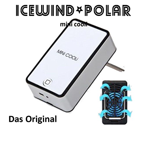 Handventilator Mini Klimagerät „Icewind*Polar“ USB Wiederaufladbar 6h Betriebszeit I-one Design „Das Original“ - 2