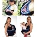 Sijueam Baby Sling Cotton Wrap Seat for Babies Infants Toddlers Front Chest Child Carrier for Mum's Walking Travelling Trips Camping Hiking Outdoor Activities Shower Gift