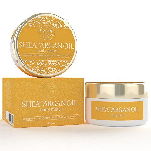 Body Cupid Shea & Argan Oil Body Butter – Shea Butter, Argan Oil & Honey for Glowingly Silken Soft Skin – No Parabens & Mineral Oils – 250 G RS.399 (64.00% Off) - Amazon Body Cupid Shea & Argan Oil Body Butter – Shea Butter, Argan Oil & Honey for Glowingly Silken Soft Skin – No Parabens & Mineral Oils – 250 G RS.399 (64.00% Off) - Amazon