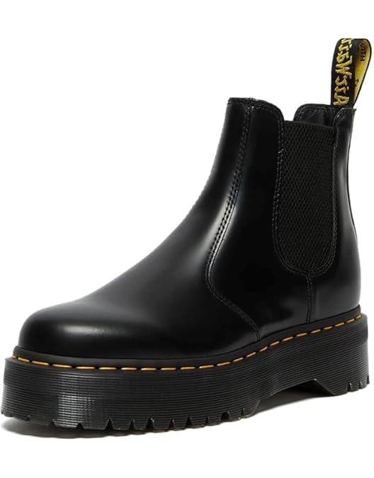 Dr. Martens Dames 2976 Alyson W/Zips Gevechtslaars Met WinterGrip - Gevoerd En Waterbestendig