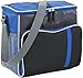 Produktbild Kühltasche XXL für Flaschen 33x33x23cm Isoliertasche mit Gurt Thermo Picknicktasche Netztasche (Kobaltblau)