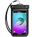 Produktbild Semoss 2 in 1 Set Kristall Klar Transparent Hülle Wasserdicht für Samsung Galaxy A3 2016 Version Waterproof Schutzhülle IPX8 Wasserdichte Tasche mit Lanyard,Ideal für Strand,Wandern,Wassersport,Outdoor,Radfahren,Angeln wasserdicht bis 5m Tiefe
