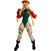 Jada Toys - Street Fighter II Cammy fig&uuml;r&uuml;, hareketli pop k&uuml;lt&uuml;r&uuml; koleksiyon fig&uuml;r&uuml;, 25'ten fazla hareketli nokta, alternatif
