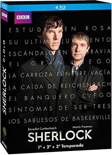 Sherlock - Temporadas 1-3 [Blu-ray]