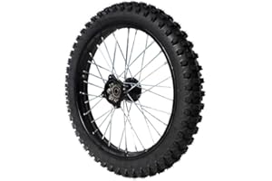NEW MOTORZ Roue avant 17" - Axe 15mm - Acier - Dirt Bike