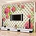 Produktbild Meaosy Benutzerdefinierte 3D Wandbild Tapete Stereoskopische Soft-Paket Blume Tv Hintergrund Wanddekorationen Wohnzimmer Schlafzimmer Tapete Modern