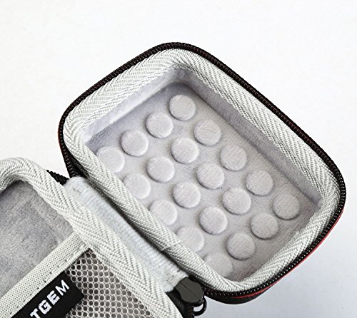 LTGEM EVA Harte Fall Schützender Tragender Tasche Abdeckung für Samsung T3 Portable 250GB 500GB 1TB 2TB SSD USB 3.0 Extern Solid State Fahren Stoßfest Lagerung Reisen Tasche-Schwarz - 5