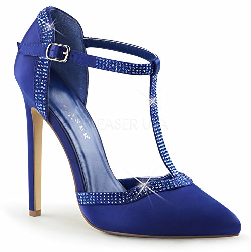 Preisvergleich Produktbild Pleaser SEXY-25 Blue Satin UK 5 (EU 38 )