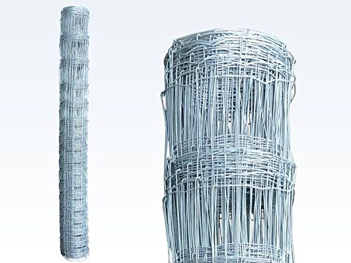 Wildzaun 50m Forstzaun Weidezaun Drahtzaun Knotengeflecht 180cm 3 Größen (180/13/30) - 4