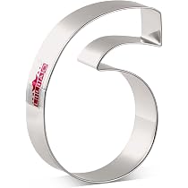 Ann Clark Set 7 Formine Per Biscotti In Acciaio USA - Stampi Per Ogni Stagione: Omino, Zucca, Cuore E Altro
