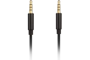 REYTID Replacement 3.5mm to 3.5mm 4-pole Cable Compatible with Turtle Beach Gaming Headsets - 1.2m Gold Plated Chat Talkback Mobile Adapter Cable - PX22 Z22 XP7 Z7 Sierra