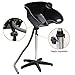 chinkyboo® Portable and Extendable Tilting Black Backwash Hairdressing Shampoo Sink