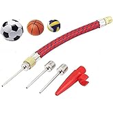 SNA 5 Piece Pump Needle Set Bicycle and Ball Blow Pump Spare End