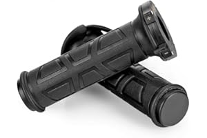 Lampa 90569 Manopole riscaldate per Moto, Scooter Quad (Solo Gomma, Senza Sostituzione Comando acceleratore) - 12V