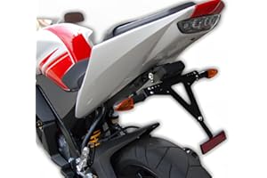 LZBBD Zieger Support de plaque d'immatriculation pour moto Yamaha YZF-R125 standard