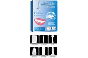 GXGM Kit de Reparación Dental,Dientes Postizos Temporales,Dientes Postizos para Aplicar Uno Mismo, Aplicable para Caries y Dientes Astillados,Cemento Dental,Adatto per Odontoiatria