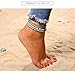 Produktbild TAOtTAO Beliebte Harz Lady Fashion Beach Abschnitt Doppel Perlen Fußkettchen Fuß Schmuck