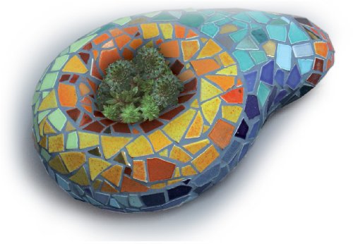 Mosaik Fliesen-Scherben, Bruchmosaik 20-50mm, 2Kg Mix rot, BMXR - 5