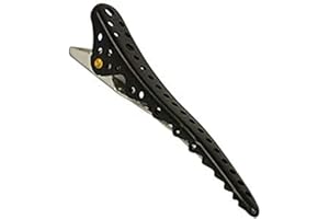 Y.S. Park Klipsy rekin, 2 sztuki, czarne, 0,0802 kg