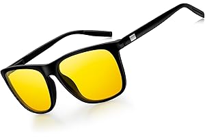 KANASTAL Alta Protección Polarizadas Gafas de Sol Unisex Aluminio y Magnesio Cuadradas UV400