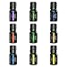 Produktbild Ätherische Öle Set Anjou 100% Reines Aromatherapie Öl Kit 9 x 5 ml Geschenkset(Lavendel, Bergamotte, Salbei, Grapefruit, Palmarosa, Zimtbaum, Weihrauch, Zitrone & Ylang-Ylang)