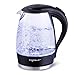 Aigostar Adam 30GOM - Bouilloire électrique en cristal avec illumination LED, capacité...
