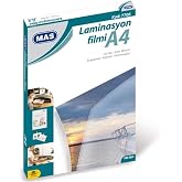 Mas Lamination Film- 125 Micron A4 100 Pack